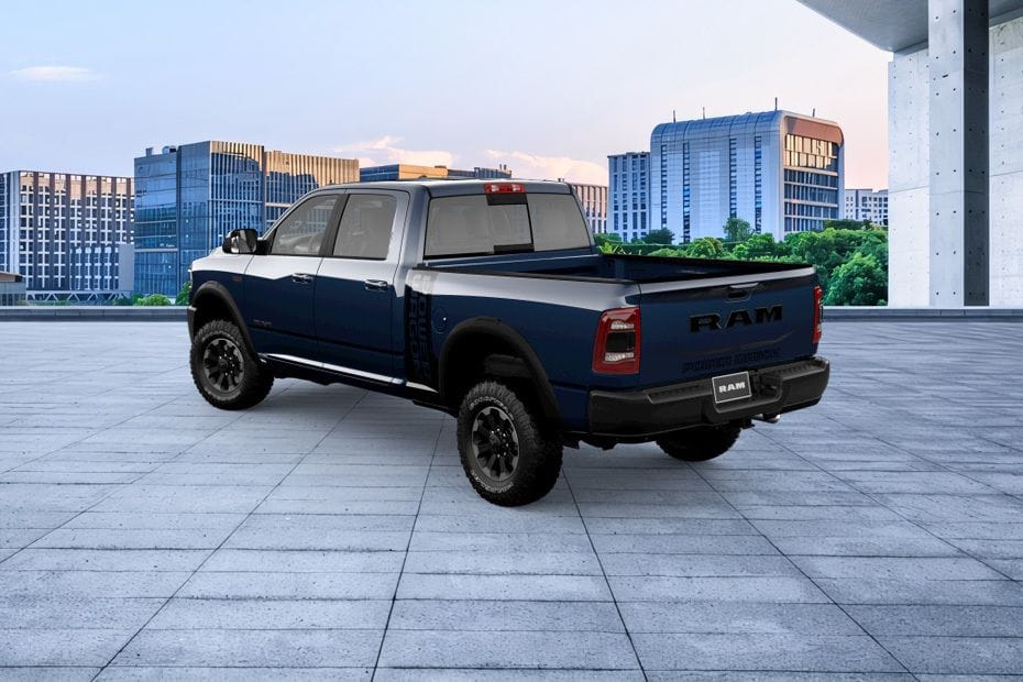 Rear Cross Side View of RAM 2500