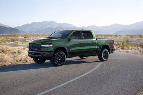 RAM  1500 Front angle low view