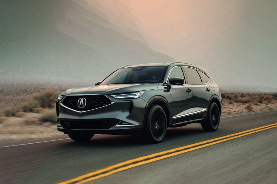 Acura  MDX Front angle low view