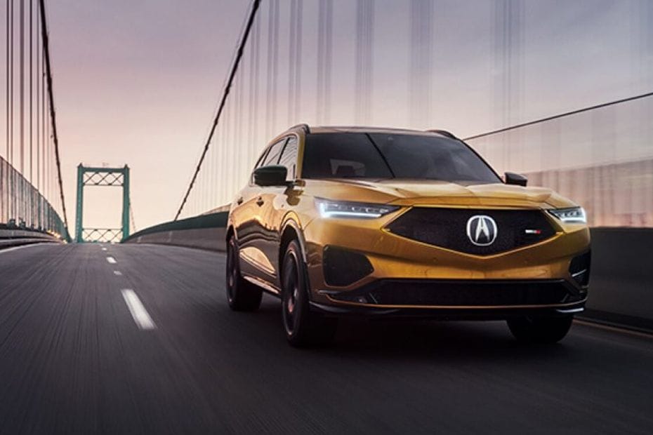 Acura MDX Front Cross Side View