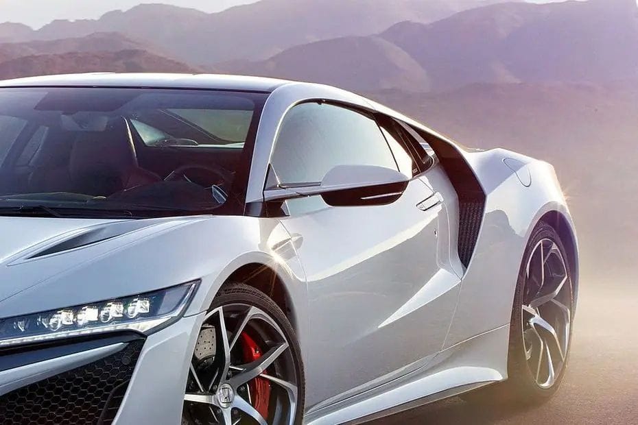 اكيورا NSX Drivers Side Mirror Front Angle