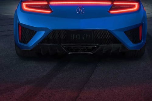 Exhaust Pipe of Acura NSX