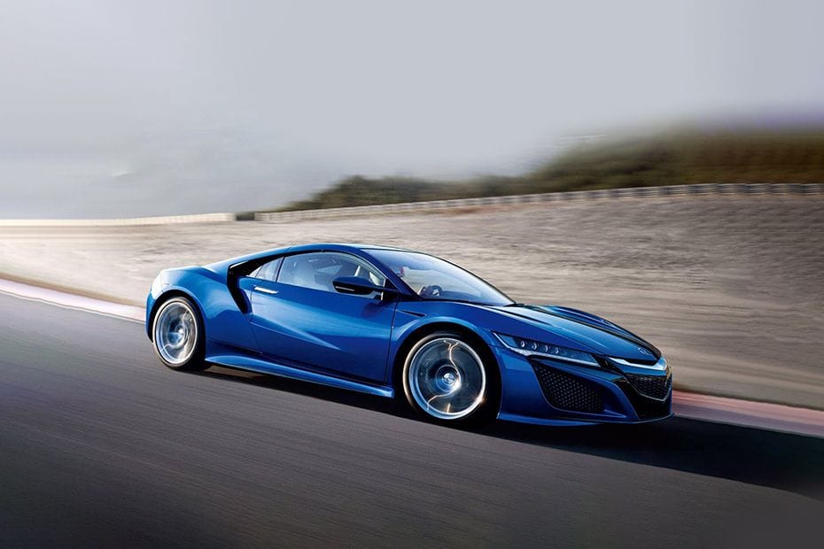 اكيورا  NSX Front angle low view