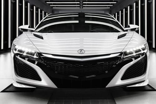 Full Front View of NSX