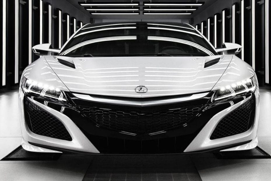 Full Front View of NSX