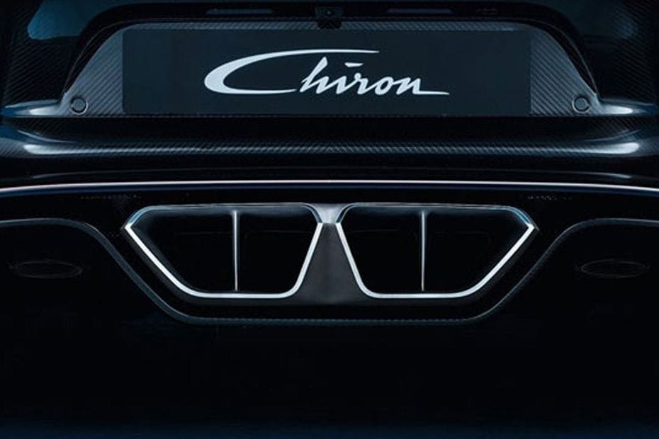Exhaust Pipe of Bugatti Chiron