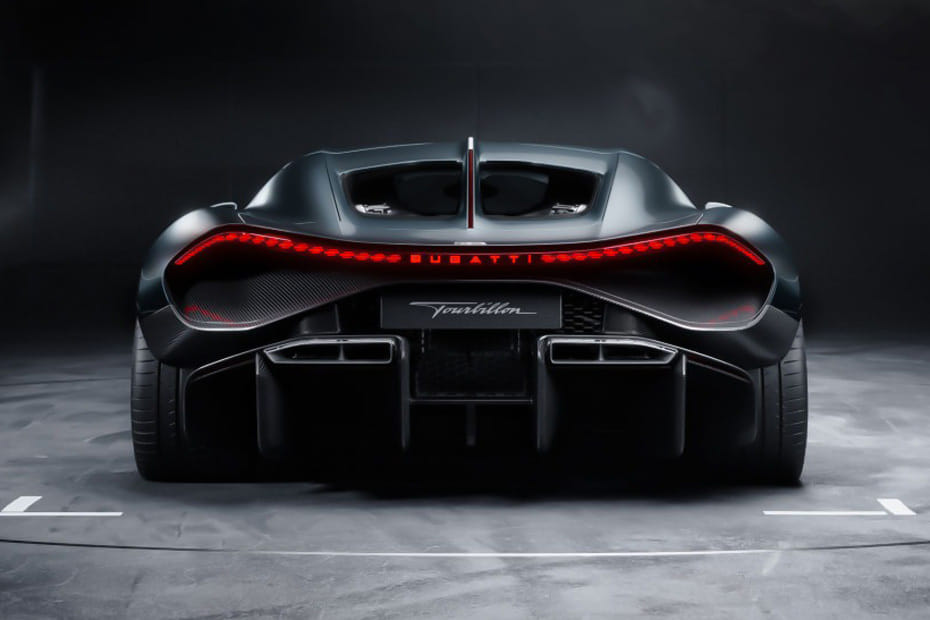 Full Rear View of بوغاتي  توربيون