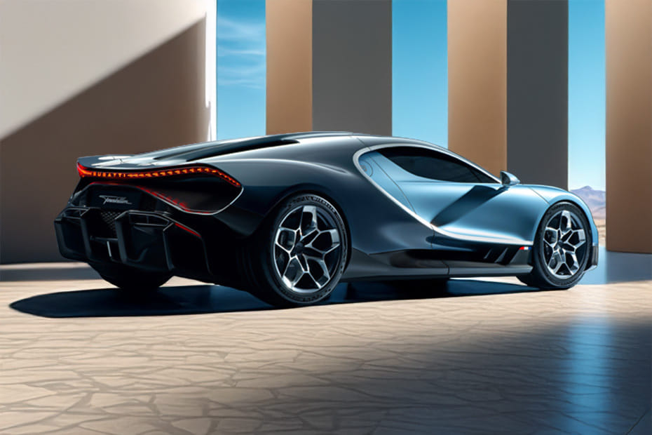 توربيون Rear angle view