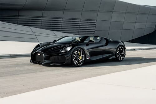 Bugatti  Mistral Front angle low view