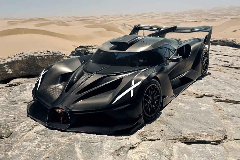 Bugatti  Bolide Front angle low view