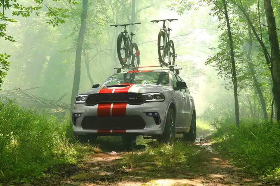 Dodge  Durango Front angle low view