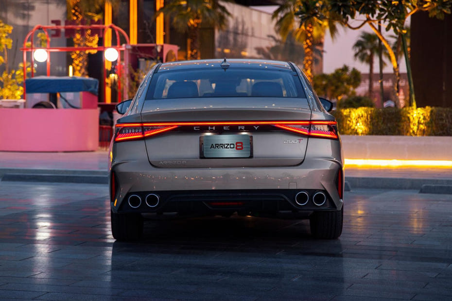 Full Rear View of Chery Arrizo 8 Pro