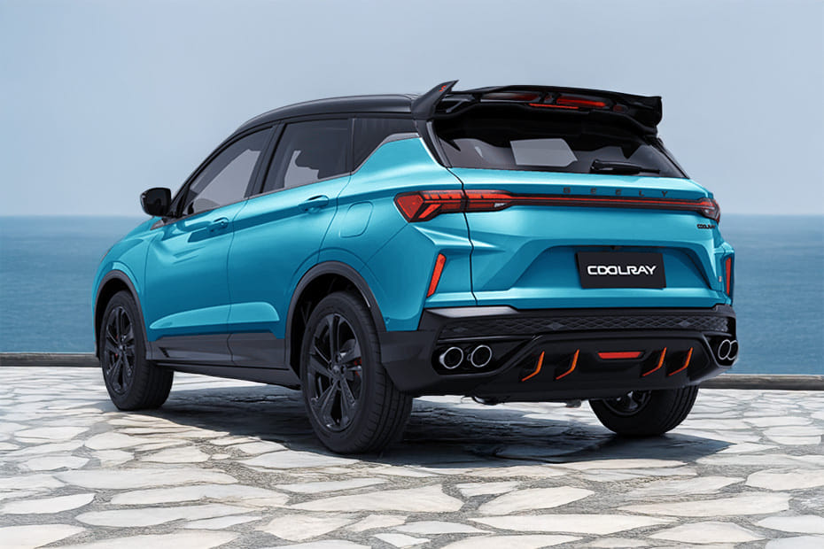 Rear Medium View of Geely Coolray