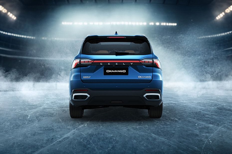 Full Rear View of Geely Okavango