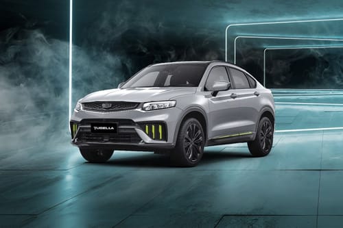 Geely  Tugella Front angle low view