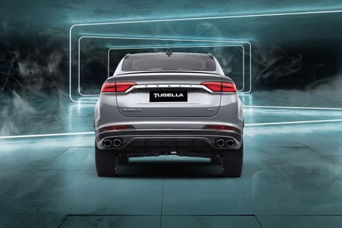 Full Rear View of Geely Tugella