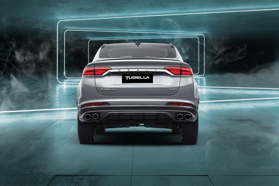 Full Rear View of Geely Tugella