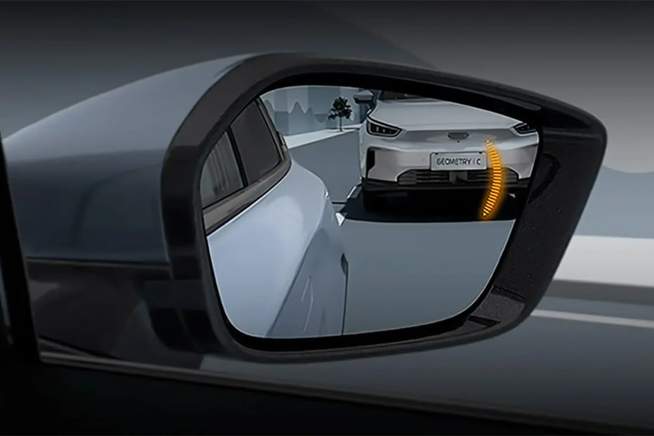 Geely GEOMETRY C Drivers Side Mirror Rear Angle