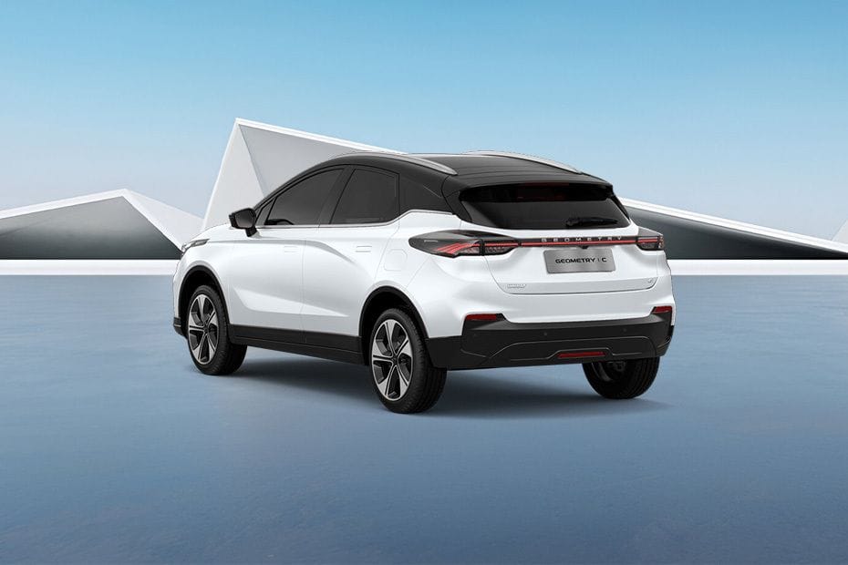 Rear Cross Side View of Geely GEOMETRY C