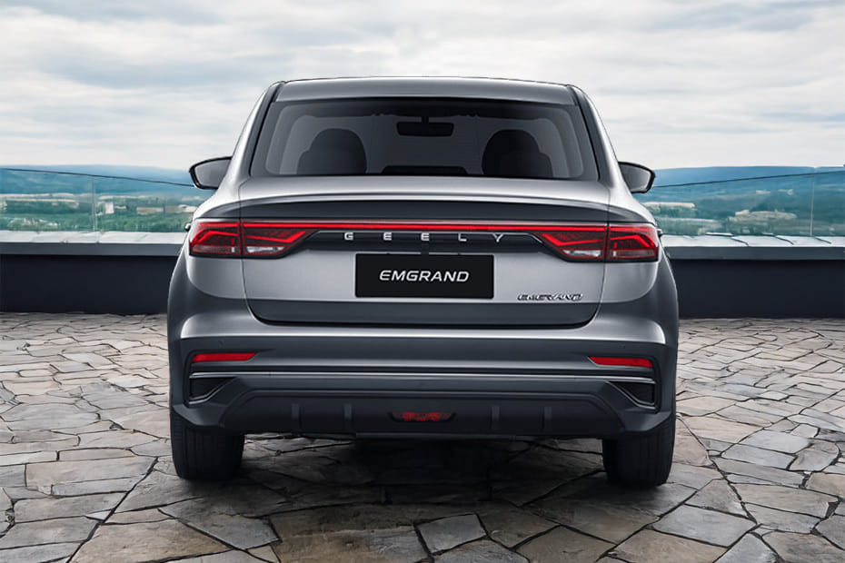 Full Rear View of Geely Emgrand