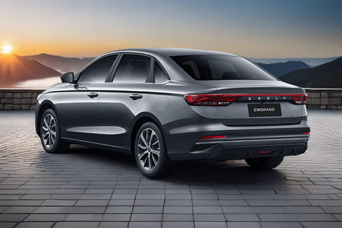 Rear Cross Side View of Geely Emgrand