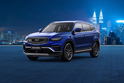 جيلي  أزكارا Front angle low view