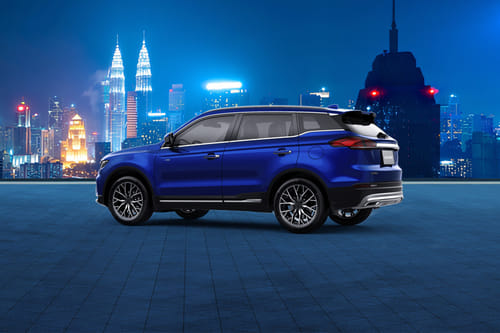 Rear Cross View of جيلي أزكارا