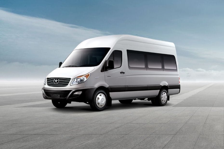 JAC  Sunray Front angle low view