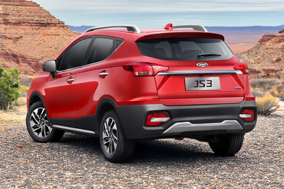 Rear Cross Side View of JAC JS3