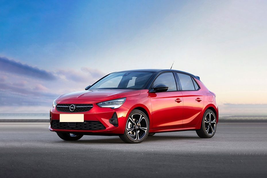 أوبل  كورسا Front angle low view