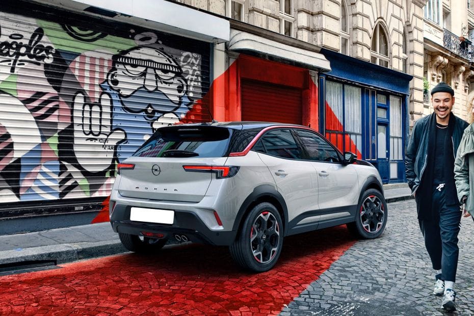 Mokka Rear angle view