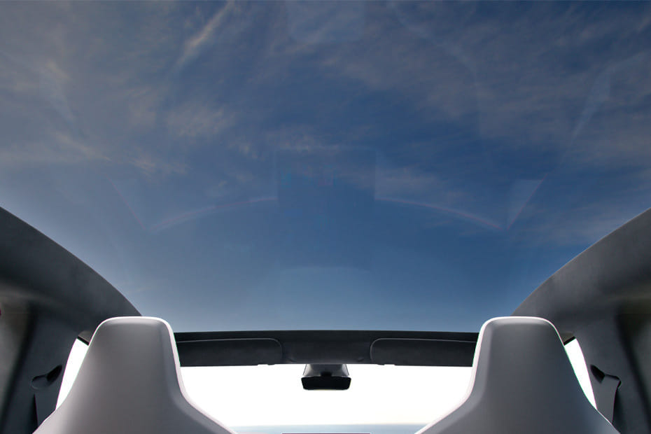 تيسلا موديل إس Sunroof Moonroof