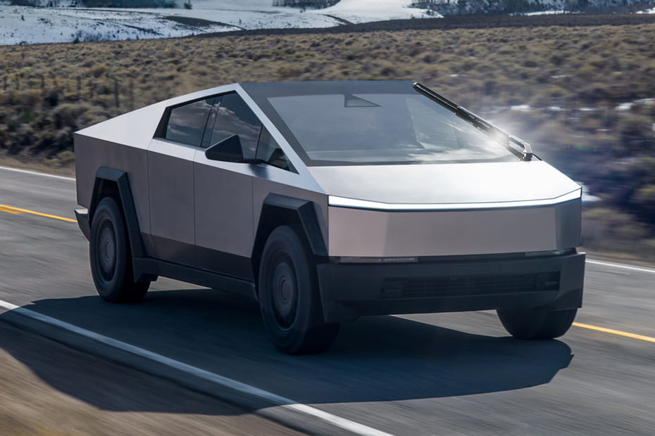 Tesla Cybertruck Front Medium View