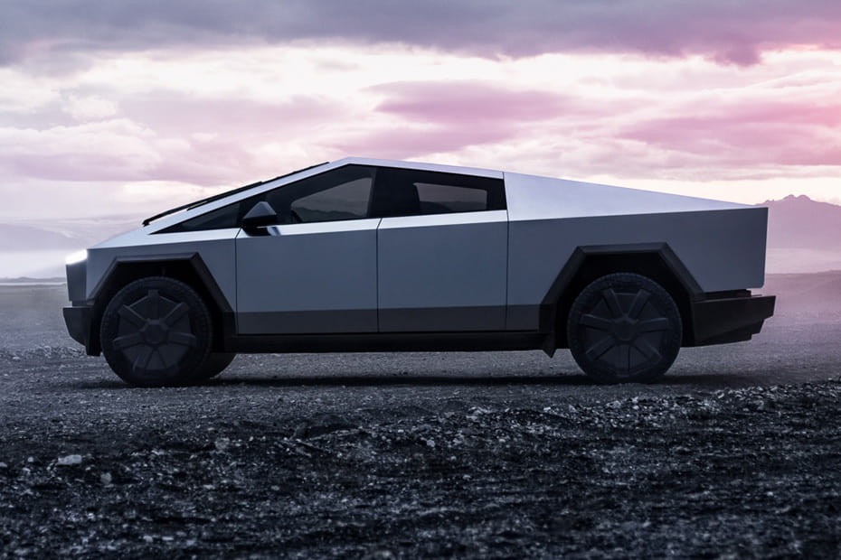 Cybertruck Side view