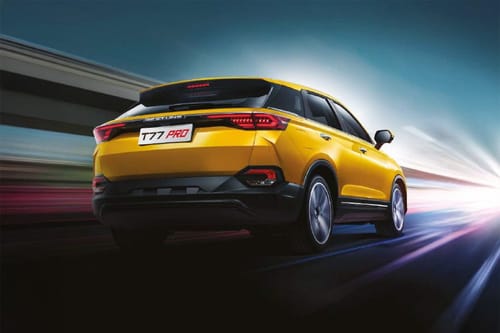 تي 77 برو Rear angle view