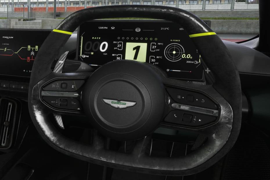أستون مارتن فالهالا Steering Wheel