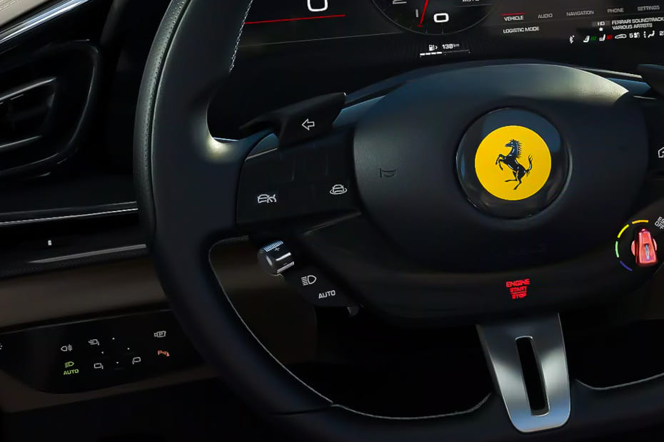 Ferrari Purosangue Multi Function Steering