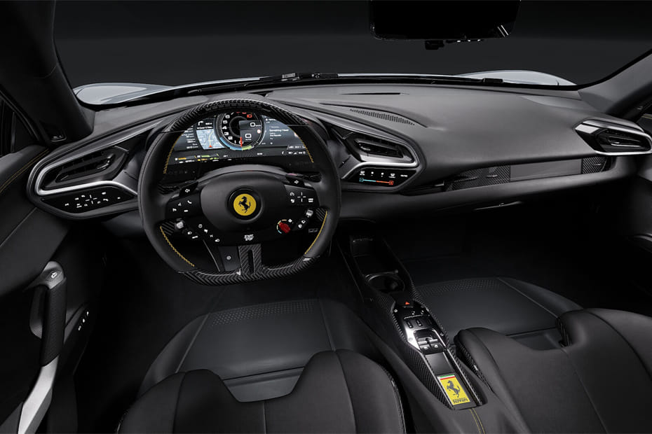 Dashboard View of 296 GTB