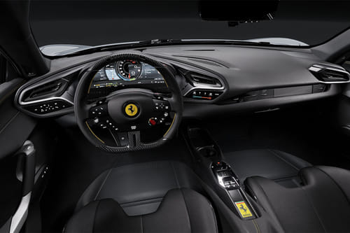 Dashboard View of 296 GTB