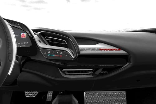 Front AC Controls of فيراري إس إف 90 سترادالي