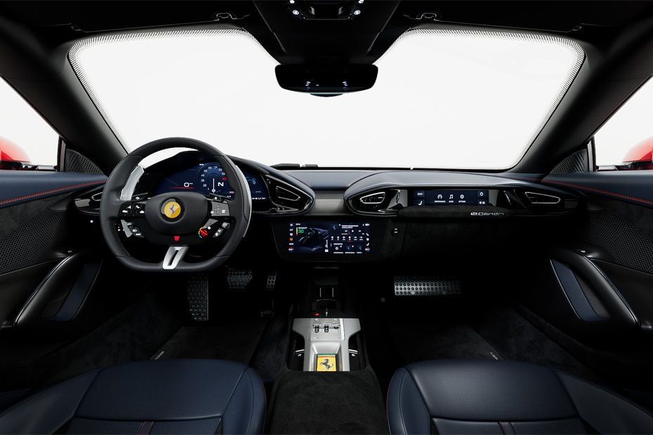 Dashboard View of 12 Cilindri