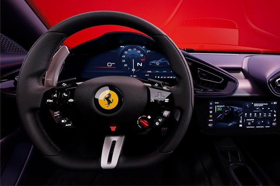 فيراري 12 سيليندري Steering Wheel