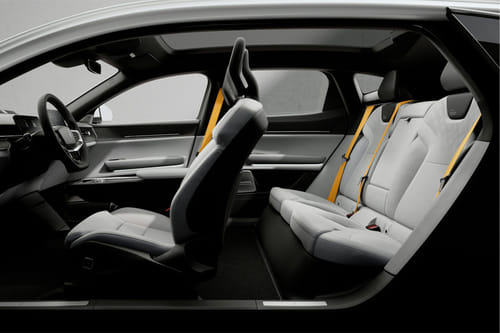 Polestar 3 Front And Rear Seats Together