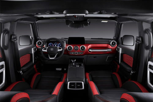 Dashboard View of BJ40 F