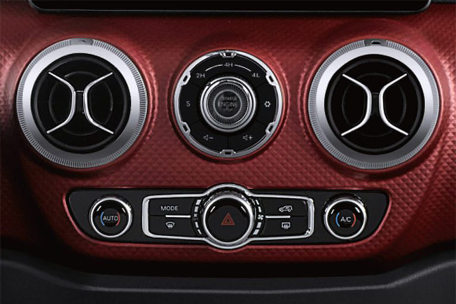 Front AC Controls of BAIC BJ40 F