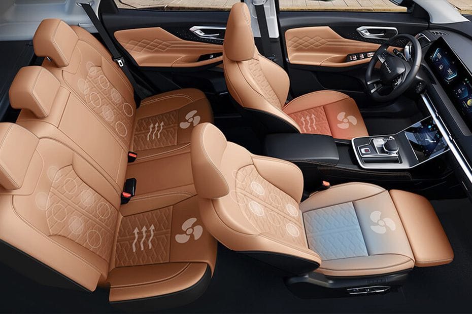 BAIC X7 2025 Front And Rear Seats Together