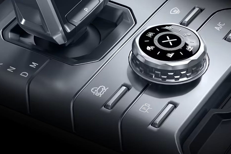 Center Controls of Jetour T2