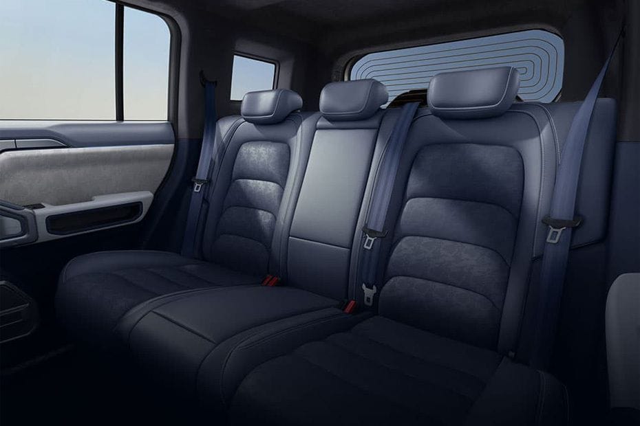 Jetour T2 i-DM Rear Seats