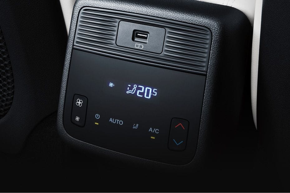 VX Rear AC Controls