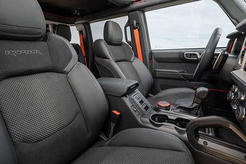 Bronco Raptor Front Seats